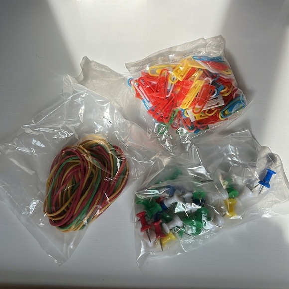 Vintage Hong Kong Desk Accessories Jar Set 1980s Stationery Storage - Picture 2 of 12